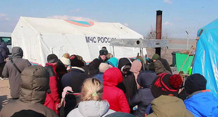 Пункт обогрева открыт в Ростовской области для беженцев из Донбасса