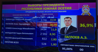 Гаглоев призвал жителей Южной Осетии голосовать во втором туре выборов