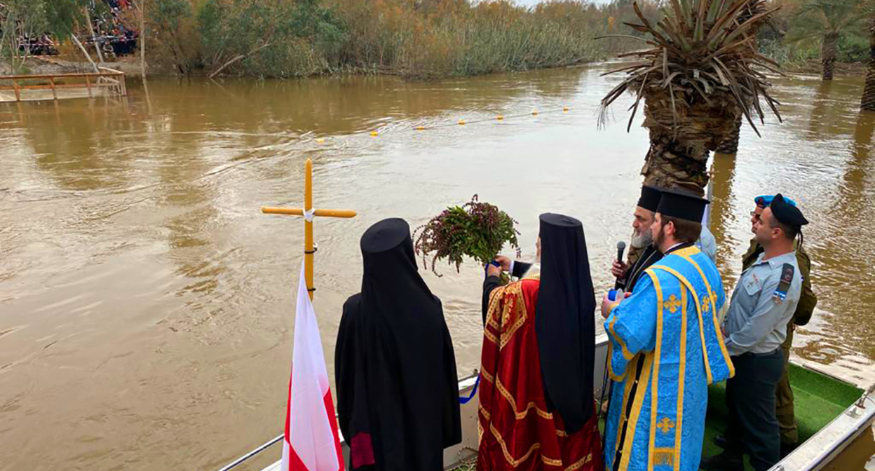 Предполагаемое место расположения грузинского культурного центра в Иордании. Фото пресс-служба  Иерусалимского Патриархата https://ru.jerusalem-patriarchate.info/2020/01/18/64873 