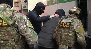 Задержание сотрудниками ФСб. Фото: официальный сайт Национальный антитеррористический комитет http://nac.gov.ru