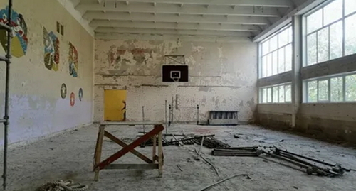 Ремонт школьного спортзала, фото: myschool2.ru
