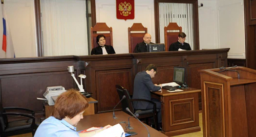 Заседание Верховного суда России. Фото пресс-службы суда