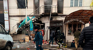 Следком озвучил причину взрыва в торговом комплексе в Ингушетии