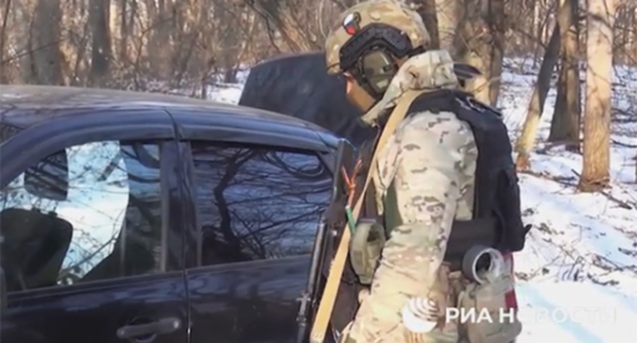 Опубликовано видео с места перестрелки под Нальчиком - Кавказский Узел