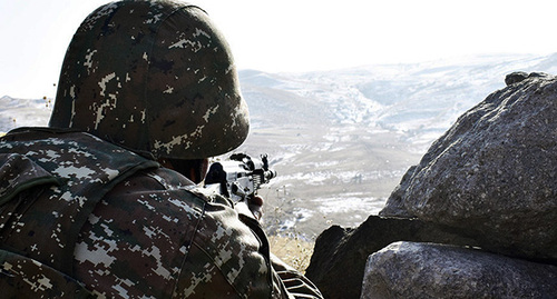 Армянский военнослужащий. Фото: https://mil.am