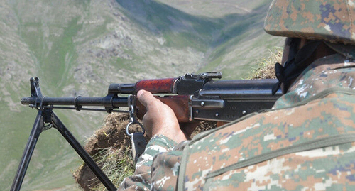 Армянский военнослужащий. Фото: mil.am
