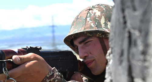 Армянский военнослужащий. Фото: https://mil.am