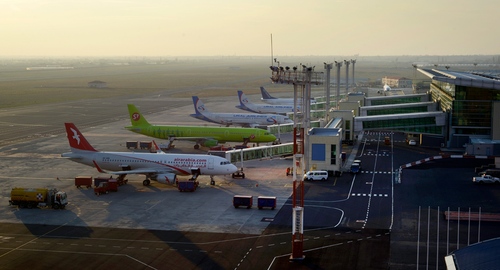 Аэропорт Звартноц. Фото: пресс-служба аэропорта https://zvartnots.aero/RU/index