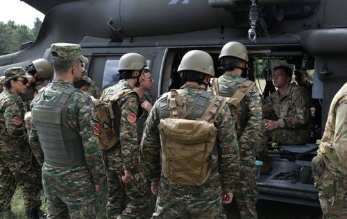 Армянские военнослужащие.Фото: Минобороны Армении