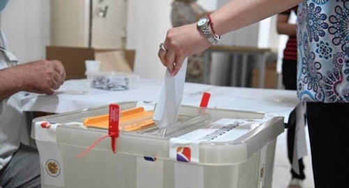 Голосование на выборах в Армении, фото: Тигран Петросян для "Кавказского узла"