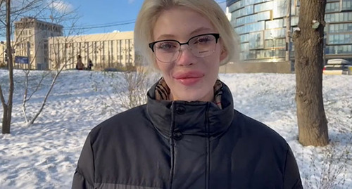  Юлия Максимовская. Скриншот видео https://life.ru/p/1539376