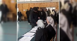 Беженцы из Палестины проголосовали на выборах в Чечне