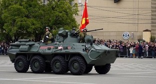 Военные парады прошли в городах юга России по случаю Дня победы