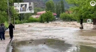 Жители восьми сел Армении лишены транспортного сообщения из-за наводнения