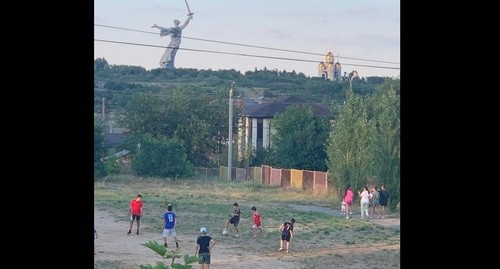 Поселок Второй километр. Фото из телеграм-канала "Второй километр Волгоград" https://t.me/volgograd2km/206