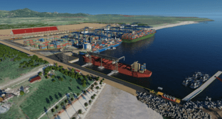 Рендер порта Анаклия. Скриншот с сайта https://cbw.ge/economy/anaklia-port-will-be-built-with-co-participation-of-the-state