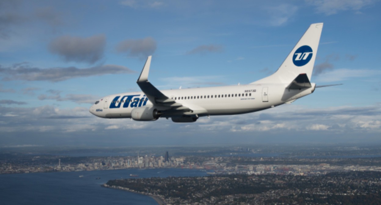 Самолет авиакомпании UTAIR. Фото: https://www.utair.ru/