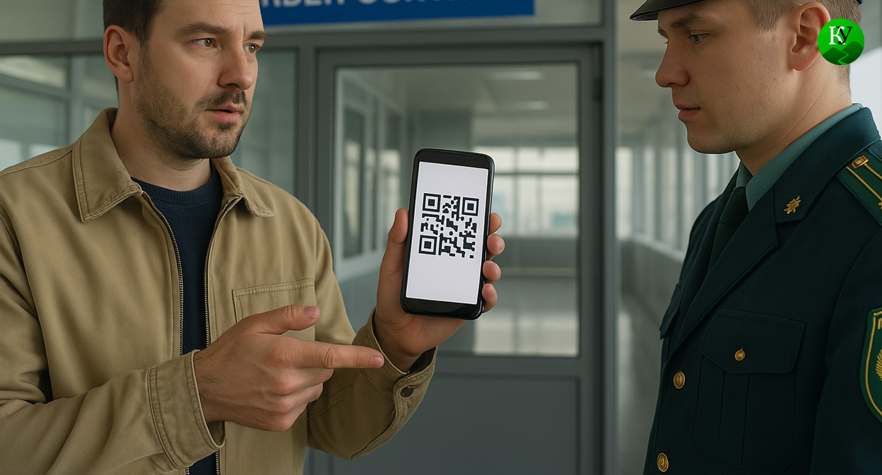 Прохождение границы. Иллюстрация создана "Кавказским узлом" с помощью ИИ в программе Copilot Прохождение границы. Иллюстрация создана "Кавказским узлом" с помощью ИИ в программе Copilot