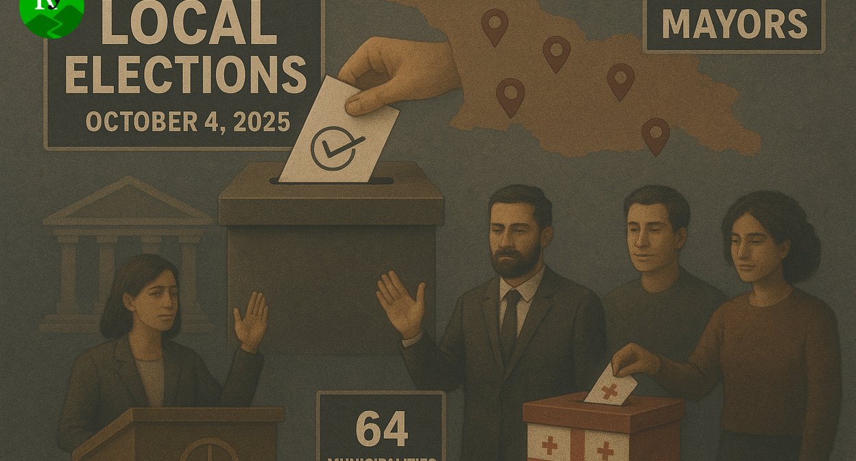 Муниципальные выборы в Грузии. Иллюстрация создана «Кавказским узлом» с помощью ИИ в программе ChatGPT. Муниципальные выборы в Грузии. Иллюстрация создана «Кавказским узлом» с помощью ИИ в программе ChatGPT.