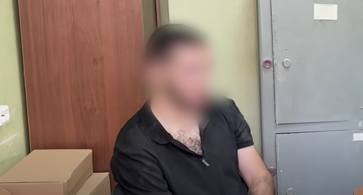 Задержанный на Ставрополье по делу о теракте гражданин Азербайджана. Скриншот видео Национального антитеррористического комитета от 08.09.25, https://www.youtube.com/watch?v=K-QcpbUgbxQ&t=119s Задержанный на Ставрополье по делу о теракте гражданин Азербайджана. Скриншот видео Национального антитеррористического комитета от 08.09.25, https://www.youtube.com/watch?v=K-QcpbUgbxQ&t=119s