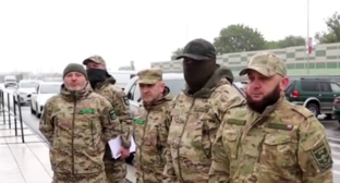 Бойцы из батальона