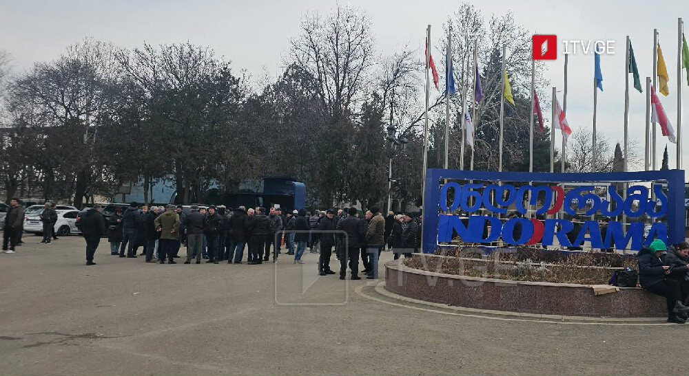 Забастовка сотрудников "Руставского азота". Февраль 2026 г. Фото: https://1tv.ge/ https://www.zabastcom.org/events/10176 Забастовка сотрудников "Руставского азота". Февраль 2026 г. Фото: https://1tv.ge/ https://www.zabastcom.org/events/10176