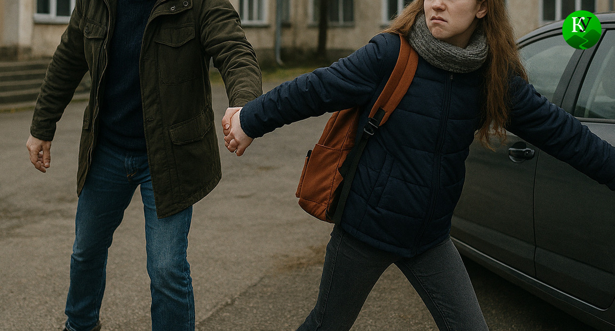 Школьница и похититель. Иллюстрация создана «Кавказским узлом» с помощью ИИ в программе Copilot Школьница и похититель. Иллюстрация создана «Кавказским узлом» с помощью ИИ в программе Copilot