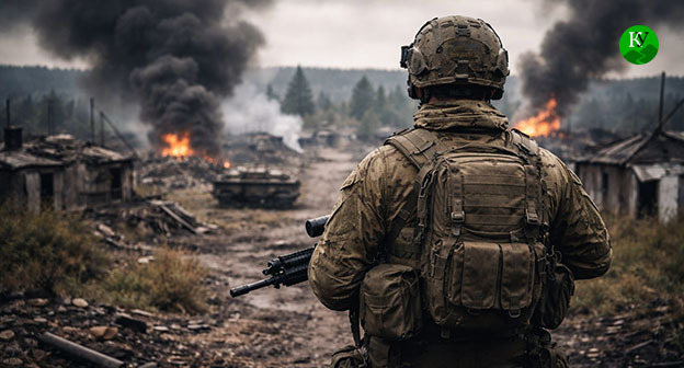 Военнослужащий. Иллюстрация создана "Кавказским узлом" при помощи ИИ в программе Copilot Военнослужащий. Иллюстрация создана "Кавказским узлом" при помощи ИИ в программе Copilot