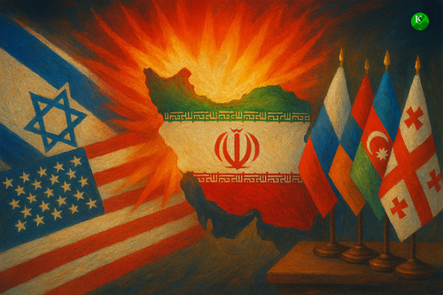 Война в Иране. Иллюстрация создана "Кавказским узлом" с помощью ИИ в программе Copilot Война в Иране. Иллюстрация создана "Кавказским узлом" с помощью ИИ в программе Copilot