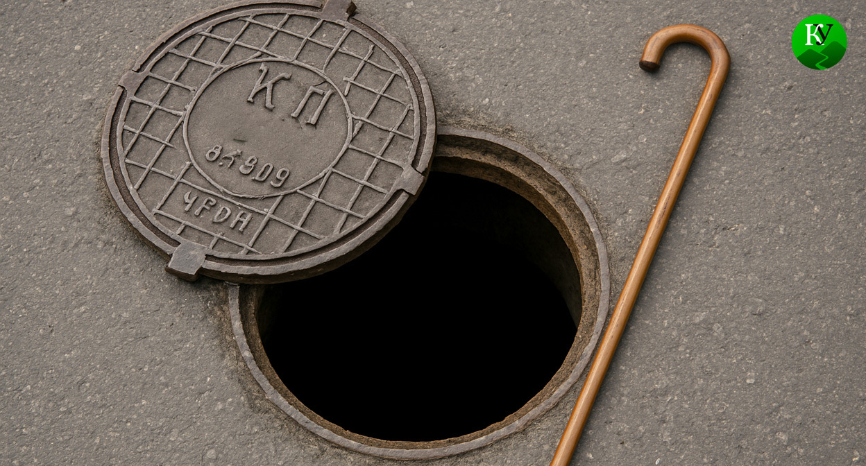 Канализационный люк. Иллюстрация создана «Кавказским узлом» с помощью ИИ в программе Copilot Канализационный люк. Иллюстрация создана «Кавказским узлом» с помощью ИИ в программе Copilot