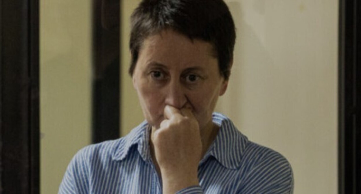 Мзия Амаглобели в суде. Июнь 2025 года. Фото с сайта TV Pirveli. Мзия Амаглобели в суде. Июнь 2025 года. Фото с сайта TV Pirveli.