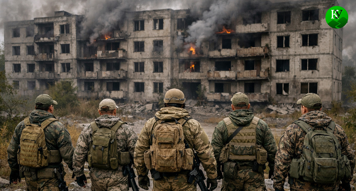 Военные на СВО. Иллюстрация создана «Кавказским узлом» с помощью ИИ в программе Copilot Военные на СВО. Иллюстрация создана «Кавказским узлом» с помощью ИИ в программе Copilot