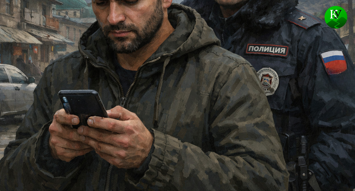 Мужчина публикует комментарий. Иллюстрация создана «Кавказским узлом» с помощью ИИ в программе Copilot Мужчина публикует комментарий. Иллюстрация создана «Кавказским узлом» с помощью ИИ в программе Copilot