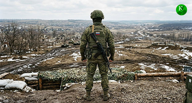 Военнослужащий. Иллюстрация создана "Кавказским узлом" при помощи ИИ в программе Copilot Военнослужащий. Иллюстрация создана "Кавказским узлом" при помощи ИИ в программе Copilot