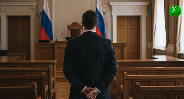 Мужчина в зале суда. Иллюстрация создана "Кавказским узлом" при помощи ИИ в программе Copilot Мужчина в зале суда. Иллюстрация создана "Кавказским узлом" при помощи ИИ в программе Copilot