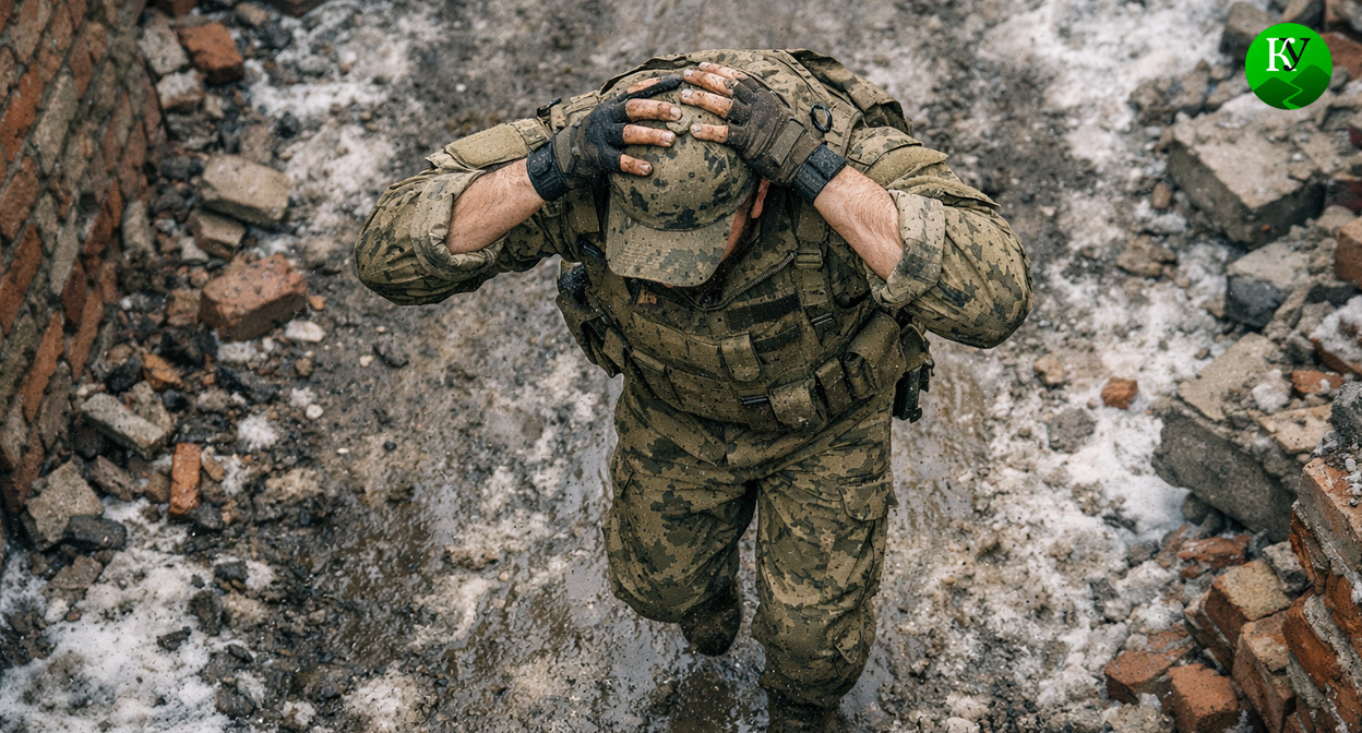 Военный на СВО. Иллюстрация создана «Кавказским узлом» с помощью ИИ в программе Copilot Военный на СВО. Иллюстрация создана «Кавказским узлом» с помощью ИИ в программе Copilot