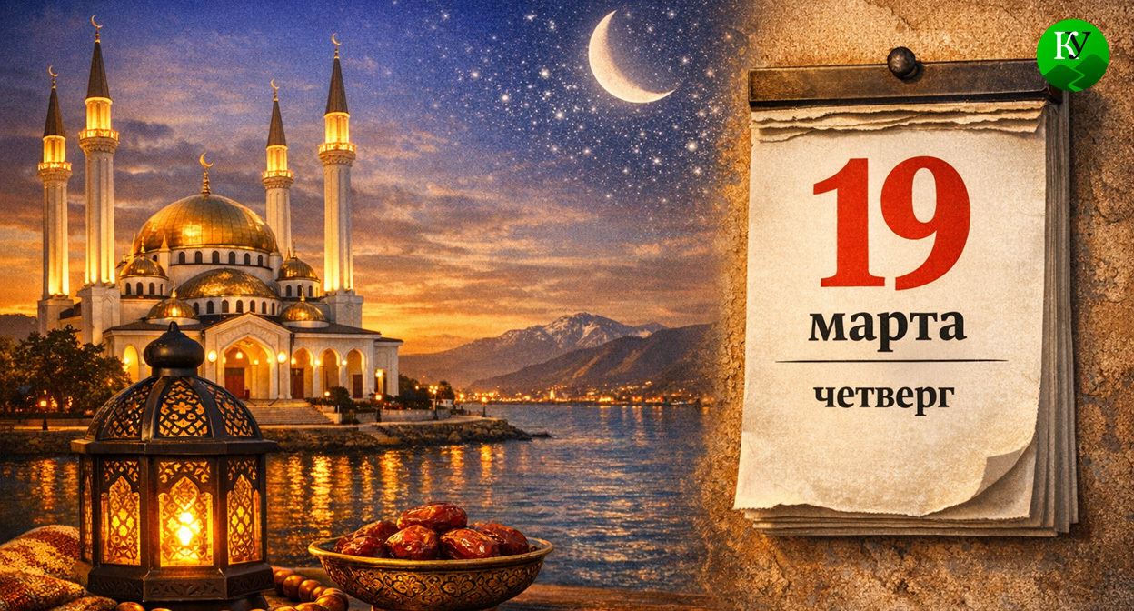 Рамадан. Иллюстрация создана «Кавказским узлом» с помощью ИИ в программе Copilot Рамадан. Иллюстрация создана «Кавказским узлом» с помощью ИИ в программе Copilot