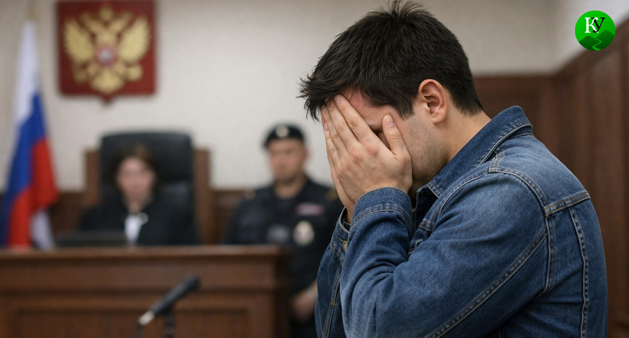 Мужчина в суде. Иллюстрация создана «Кавказским узлом» с помощью ИИ в программе Copilot Мужчина в суде. Иллюстрация создана «Кавказским узлом» с помощью ИИ в программе Copilot