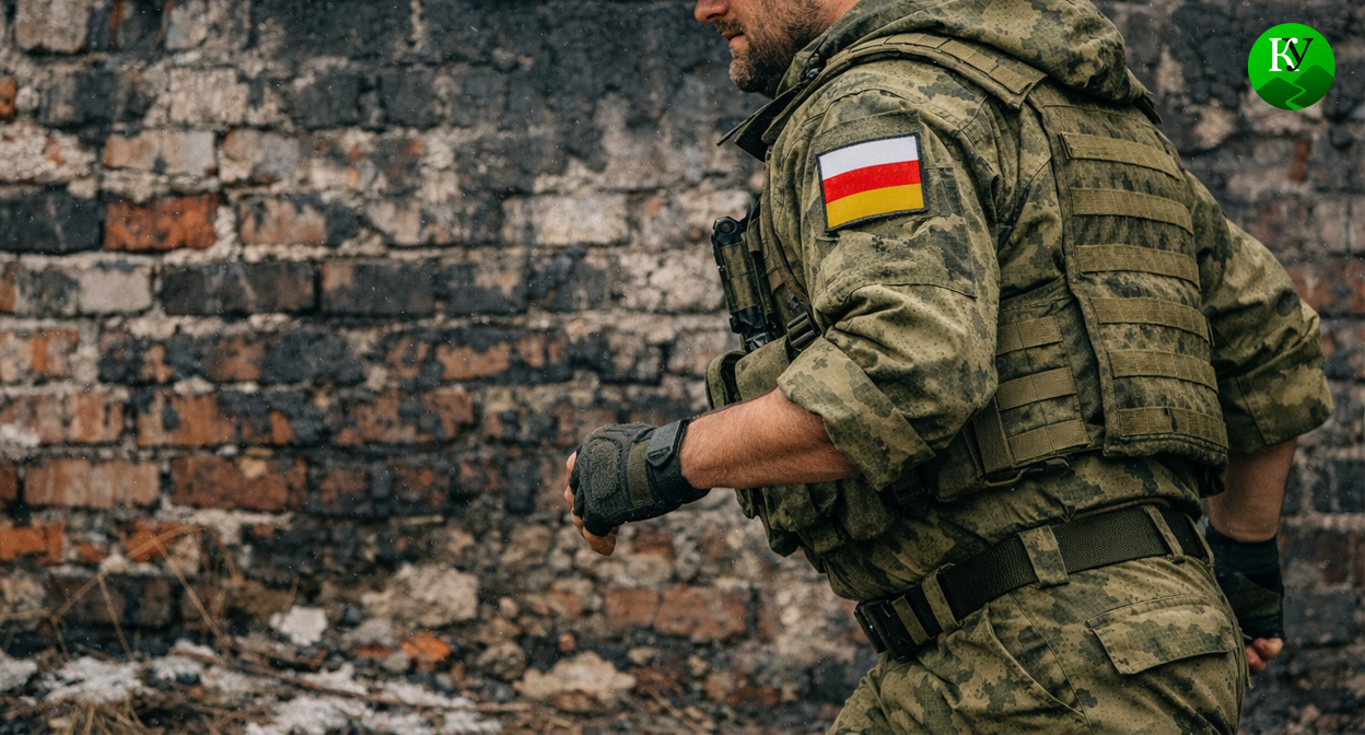 Военный на СВО. Иллюстрация создана «Кавказским узлом» с помощью ИИ в программе Copilot Военный на СВО. Иллюстрация создана «Кавказским узлом» с помощью ИИ в программе Copilot