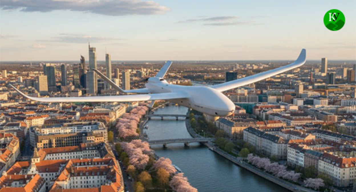 Беспилотник. Иллюстрация создана "Кавказским узлом" при помощи ИИ в программе Copilot Беспилотник. Иллюстрация создана "Кавказским узлом" при помощи ИИ в программе Copilot