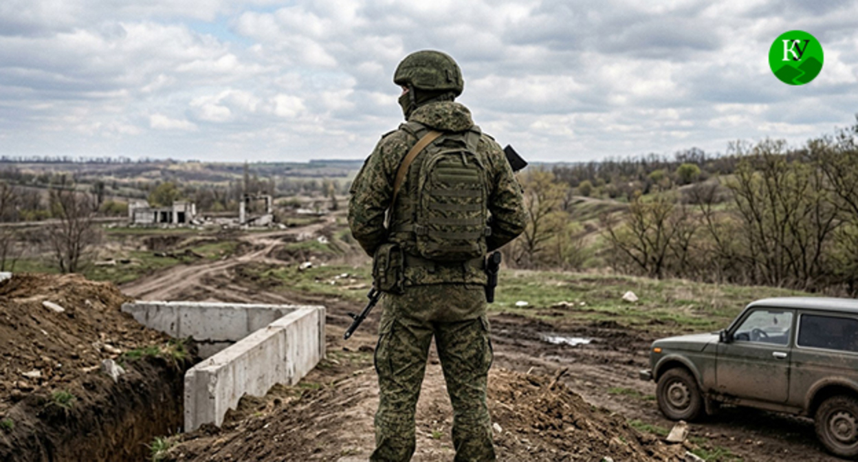 Военнослужащий. Иллюстрация создана "Кавказским узлом" при помощи ИИ в программе Copilot Военнослужащий. Иллюстрация создана "Кавказским узлом" при помощи ИИ в программе Copilot