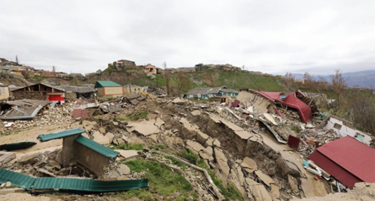 Последствия оползней в Дагестане. Фото: Правительство Дагестана Последствия оползней в Дагестане. Фото: Правительство Дагестана