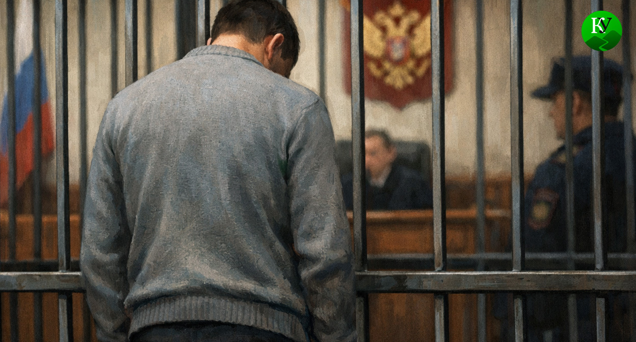 Мужчина в суде. Иллюстрация создана «Кавказским узлом» с помощью ИИ в программе Copilot Мужчина в суде. Иллюстрация создана «Кавказским узлом» с помощью ИИ в программе Copilot