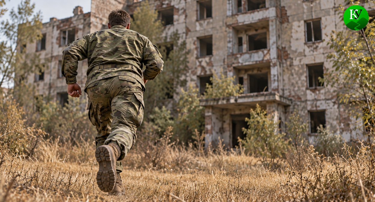 Военный на СВО. Иллюстрация создана «Кавказским узлом» с помощью ИИ в программе Copilot Военный на СВО. Иллюстрация создана «Кавказским узлом» с помощью ИИ в программе Copilot
