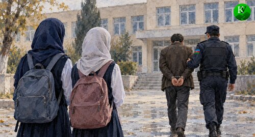Арест в Азербайджане. Иллюстрация создана «Кавказским узлом» с помощью ИИ в программе Copilot Арест в Азербайджане. Иллюстрация создана «Кавказским узлом» с помощью ИИ в программе Copilot