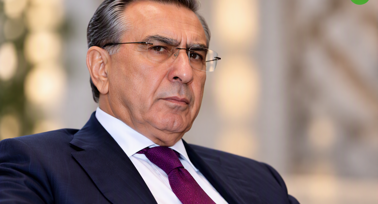 Рамиз Мехтиев. Фото https://1news.az/news/Иллюстрация создана «Кавказским узлом» с помощью ИИ Рамиз Мехтиев. Фото https://1news.az/news/Иллюстрация создана «Кавказским узлом» с помощью ИИ